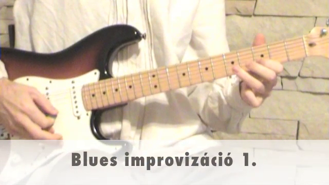 Blues improvizáció 1.