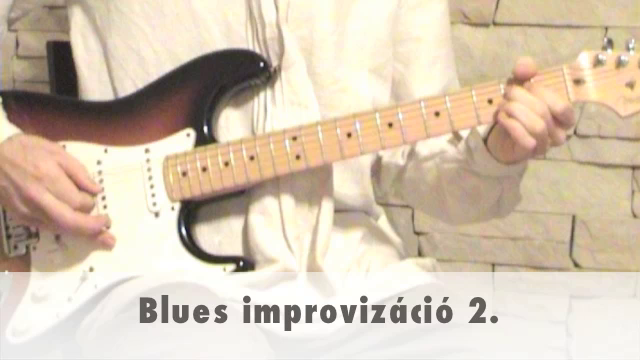 Blues improvizáció 2.