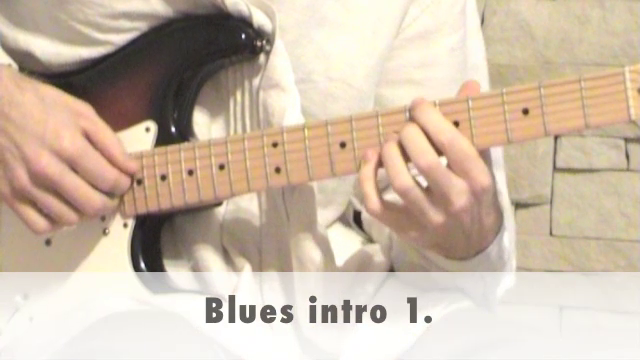 Blues intro 1.