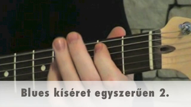 Blues kíséret egyszerűen 2.