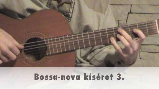 Bossa-nova kíséret 3.