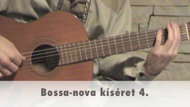 Bossa-nova kíséret 4.