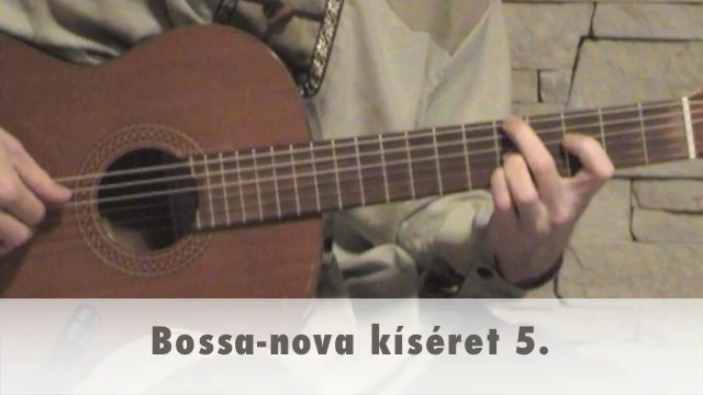 Bossa-nova kíséret 5.