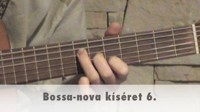 Bossa-nova kíséret 6.