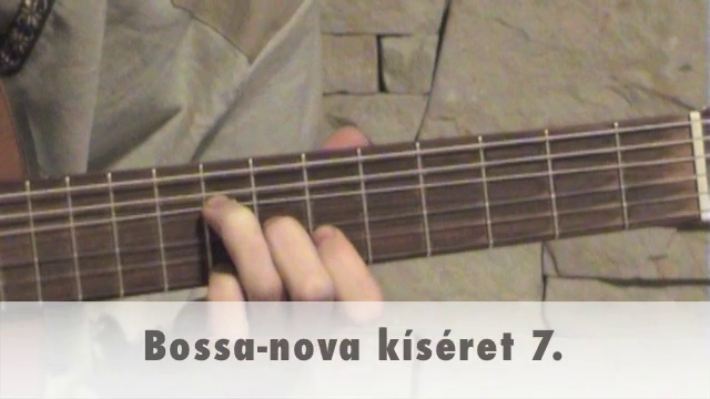 Bossa-nova kíséret 7.