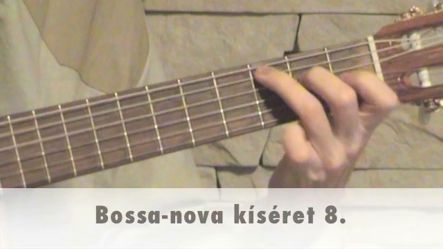 Bossa-nova kíséret 8.