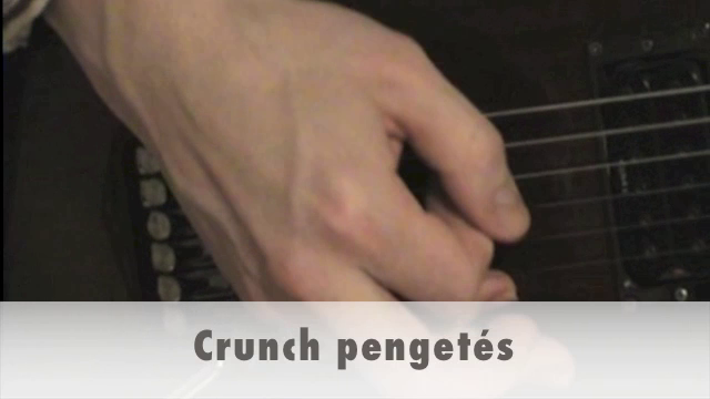 Crunch pengetés