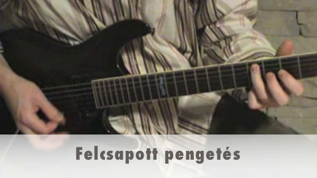 Felcsapott pengetés