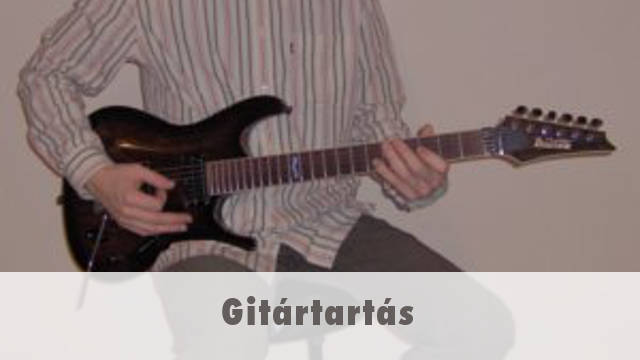 Gitártartás