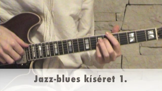 Jazz-blues kíséret 1.