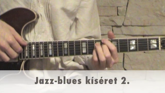 Jazz-blues kíséret 2.