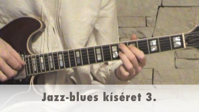 Jazz-blues kíséret 3.