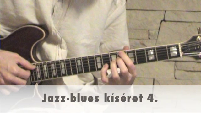 Jazz-blues kíséret 4.