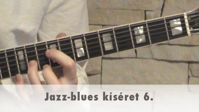 Jazz-blues kíséret 6.