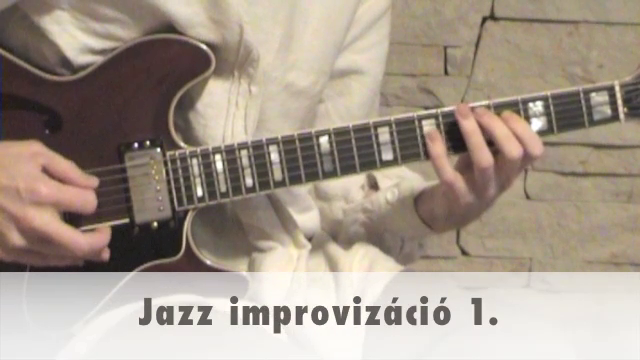 Jazz improvizáció 1.