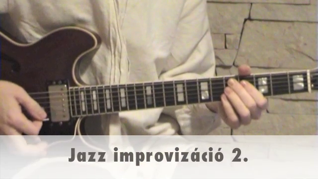 Jazz improvizáció 2.