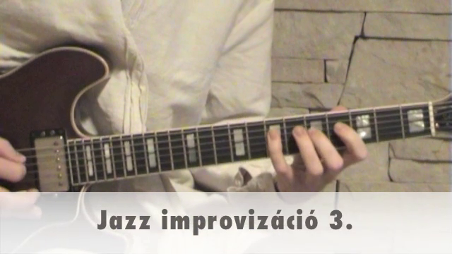 Jazz improvizáció 3.