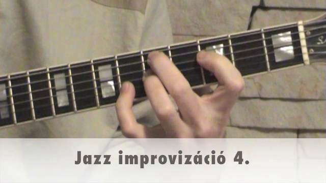 Jazz improvizáció 4.