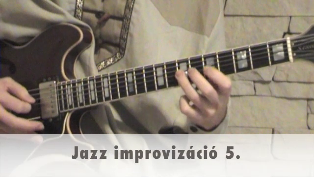 Jazz improvizáció 5.