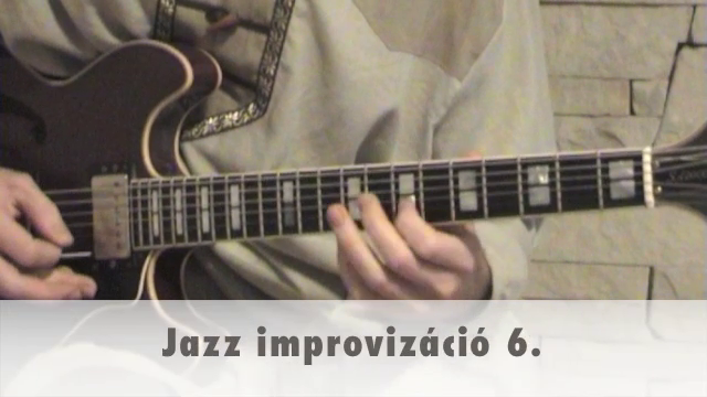 Jazz improvizáció 6.