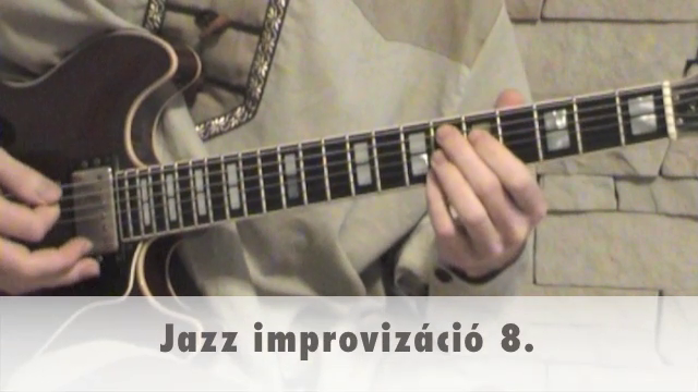 Jazz improvizáció 8.