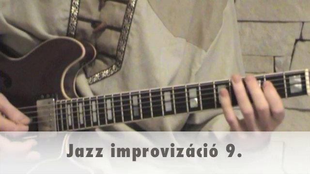 Jazz improvizáció 9.