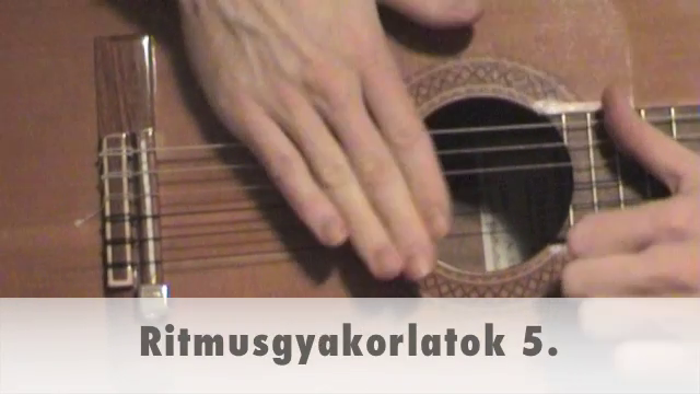 Ritmusgyakorlatok 5.