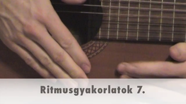 Ritmusgyakorlatok 7.