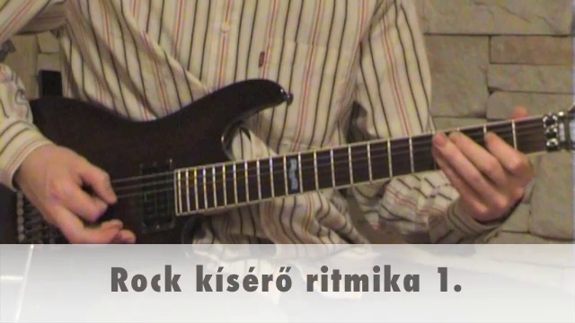 Rock kísérő ritmika 1.